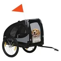 PawHut Hunde-Zubehör Schwarz 71x140x83 cm