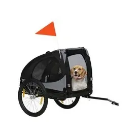 PawHut Hunde-Zubehör Schwarz 71x140x83 cm