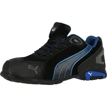 Puma Safety Rio Black Low Gr.46 Veloursleder Aluminiumkappe