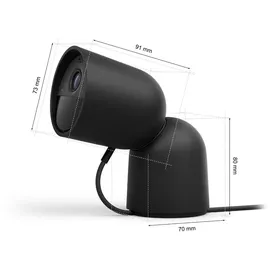Philips Hue Secure Desktop-Kamera 1 St. Schwarz