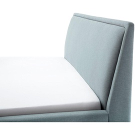 Meise Möbel Polsterbett Frieda wahlweise mit Lattenrost und Bettkasten, blau ¦ Maße cm B: 196 H: 105 T: 224