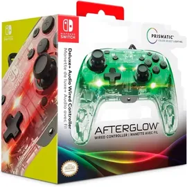 PDP Afterglow Deluxe+ Controller Transparent Nintendo Switch