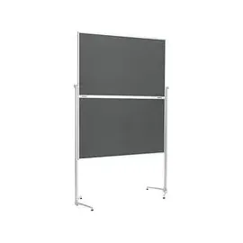 Magnetoplan Moderationstafel 120 x 150 cm grau