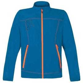 Rock Experience Hunter SOFTSHELL Jacket Men's 1484 MOROCCAN BLUE+0630 FLAME S
