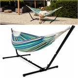 Hängematte mit Gestell, Hängematten Outdoor 2 Personen mit Tragetasche, für G...