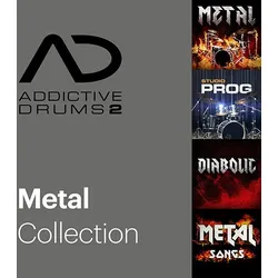 XLN AUDIO Software - Addictive Drums 2: Metal Collection