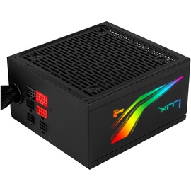 AeroCool Lux RGB 650W - Modulares RGB-Netzteil, 80Plus Bronze (230 V)