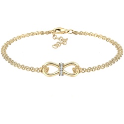 Elli Infinity Endlos Kristalle 925 Silber 18 Damen 