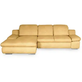 Roller Ecksofa - grau-braun - Liegefunktion