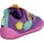 Affenzahn Barfußschuh Lucky Kreativ Tukan Lavendel / Türkis 24