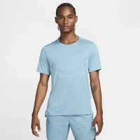 Nike Rise 365 Dri-Fit Kurzarm-Laufoberteil für Herren - Blau, L