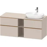 Duravit D-Neo Konsolenwaschtischunterbau wandhängend Taupe Matt 1400x550x664 mm - DE4970R04910000 DE4970R04910000