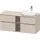 Duravit D-Neo Konsolenwaschtischunterbau wandhängend Taupe Matt 1400x550x664 mm - DE4970R04910000 DE4970R04910000