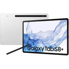 Samsung Galaxy Tab S8+ 12.4" 8 GB RAM 128 GB Wi-Fi + 5G Silber