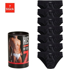 H.I.S. H.I.S »Unterhosen für Herren«, Gr. 7 St., schwarz (XL, 7er Pack)