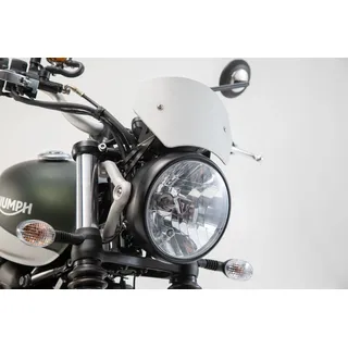SW-Motech Windschild - Silbern. Triumph Street Scrambler 900 (16-).,
