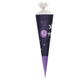 Herlitz Schultüte / Zuckertüte / 85cm / eckig / "Space Girl"