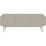 Selsey TV Schrank Board Sideboard Fernsehtisch Fernsehschrank 154 cm Schubladen Stehend Graubeige ORO