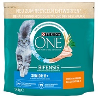 Purina 1,4kg PURINA ONE Senior 11+ Katzenfutter trocken