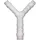Riegler Y-Reduzierstutzen, für Schlauch LW 4/6/4 mm, POM