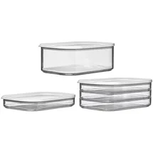 Mepal Modula Aufschnittdosen transparent 1,65 l 3-teiliges Set
