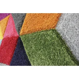 Flair Rugs Dynamic Teppichläufer 66 x 230 cm Mehrfarbig