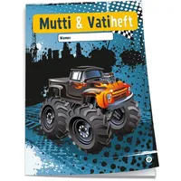 Trötsch Verlag Trötsch Mutti- & Vatiheft Monstertruck DIN A6,