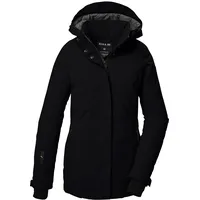 G.I.G.A. DX Damen Funktionsjacke/Outdoorjacke mit abzippbarer Kapuze GW 6 WMN JCKT, schwarz, 44,