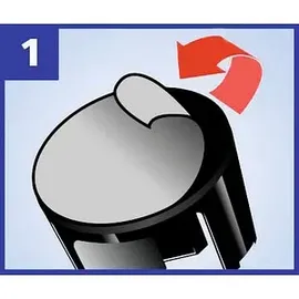 Tesa Tischabroller Compact schwarz