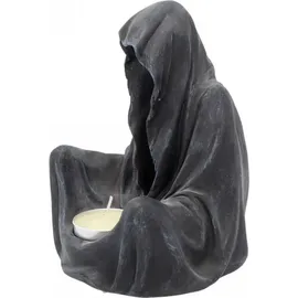 Nemesis Now Kerzenständer Final Flame Polyresin Schwarz