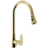 REA Küchenarmatur ausziehbar Gold