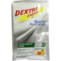 DEXTRO ENERGY After Sports Drink Tropical Pulver 44.5 g