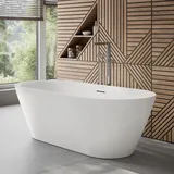 Villeroy & Boch Embrace freistehende Badewanne, oval, UBA170EMB9PD00V-01,