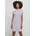 Turtle Extended Shoulder Dress Shirtkleid Lila 4XL