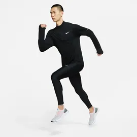 Nike Dri-FIT Element 1/2-Zip Laufshirt Herren black/reflective silv L