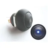 VELLEMAN Mini-drucktaster - Blaue LED - 1P SPST OFF-(ON)