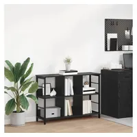 vidaXL Bücherregal 102 x 32 x 72,5 cm Schwarz