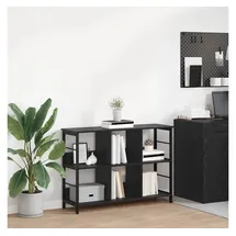vidaXL Bücherregal 102 x 32 x 72,5 cm Schwarz