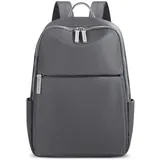DORRISO Damen Rucksack Mode Tagesrucksäcke Reise Rucksäcke für 16 Zoll Laptop Schulranzen Grosse Kapazität Tourismus Beiläufig Umhängetaschen Wasserdicht Frauen Rucksack L Grau B