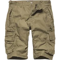 Vintage Industries Gandor Cargo-Shorts Dunkelbeige L
