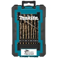 Makita HSS-Co Metallbohrer-Set 19-tlg.