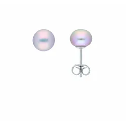 Paar Ohrhänger ADELIA ́S, silber, Ohrringe, Damen, Damen, Silber 925 (Sterlingsilber)-Perlen, Silber 925 (Sterlingsilber), Perlen, mit Süßwasser Zuchtperle Silberschmuck für Damen