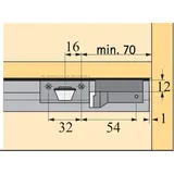 Hettich Schiebetürbeschlag STB 11 2-türig Komplett-Set DINL/R Hettich