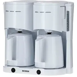 Severin Duo-Filterkaffeemaschine KA 9314 weiß