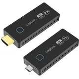 Logilink HDMI-Übertragungs-Set USB-C zu HDMI 4K 60Hz 30m
