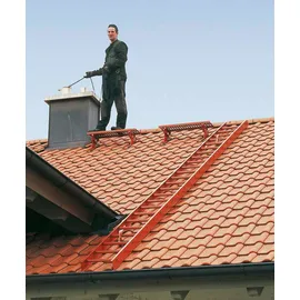 ZARGES Dachhaken Braun für Biberziegel