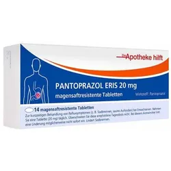 Pantoprazol Eris 20 mg magensaftresistent Tabletten / Noweda