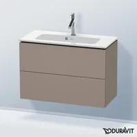 Duravit L-Cube Waschtischunterschrank, 2 Auszüge, LC625704343