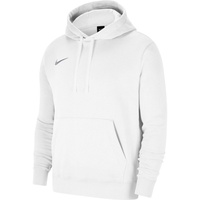 Nike Park 20 Fleece Hoodie Sweatshirt, White/White/Wolf Grey, XL