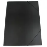 Mica Schulheft Eckspanner A3 - schwarz schwarz